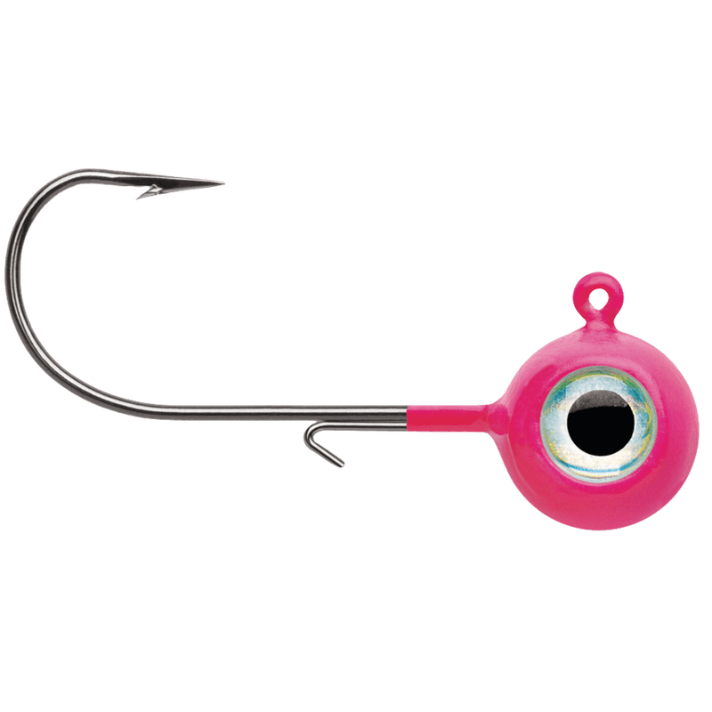 Load image into Gallery viewer, VMC MOON EYE 1-8 / Glow Pink VMC Neon Moon Eye Jig

