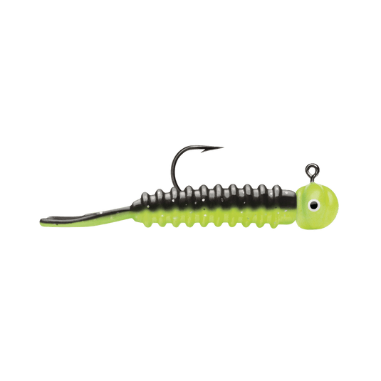 VMC PANFISH 1-32 / Black Chart Glow VMC Luv Bug Jig