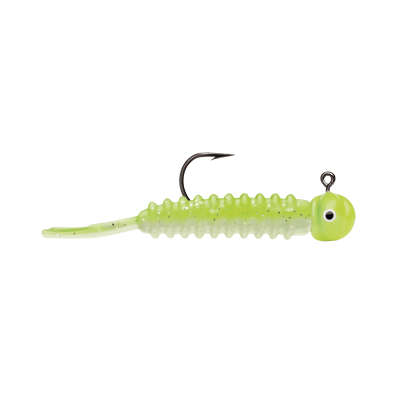 Load image into Gallery viewer, VMC PANFISH 1-32 / Glow Chartreuse VMC Luv Bug Jig
