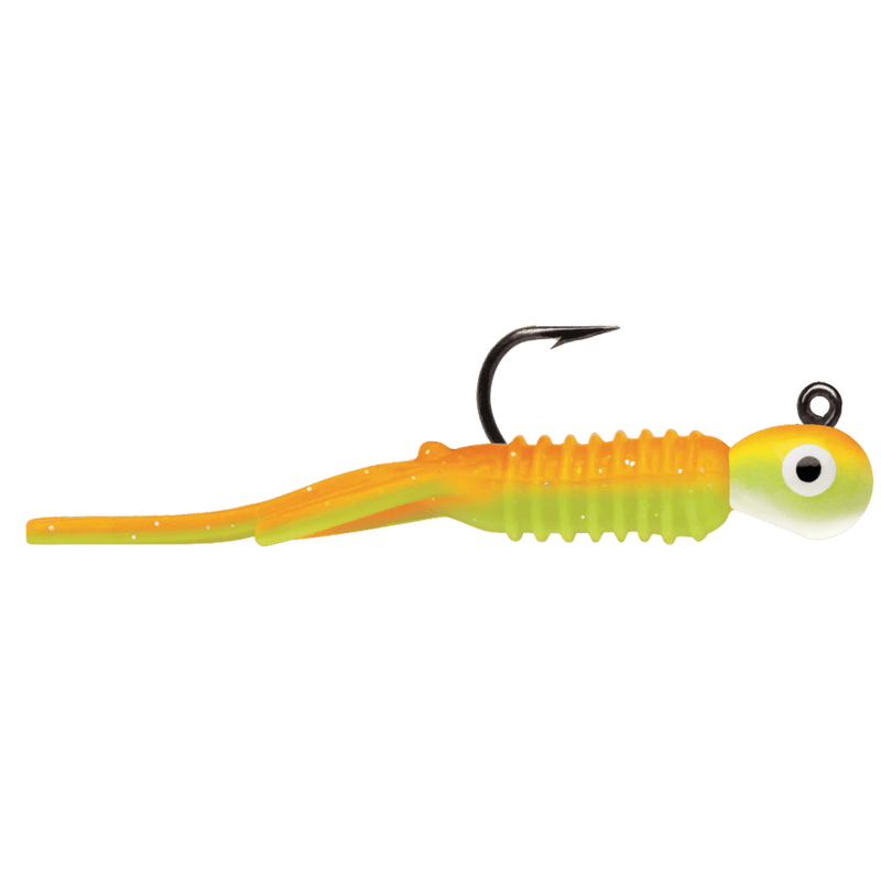 Load image into Gallery viewer, VMC TUNGSTEN NYMPH 1-16 / Orange Chart Glow VMC Tungsten Nymph Jig
