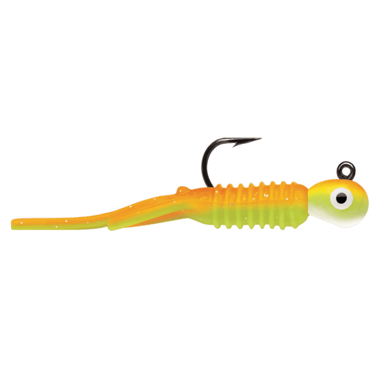 VMC TUNGSTEN NYMPH 1-16 / Orange Chart Glow VMC Tungsten Nymph Jig