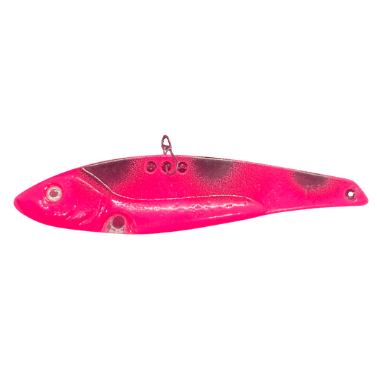 WACKM TKL BLADE BAIT 1 OZ / Pink Tiger Glow Wack M Tackle Blade Bait