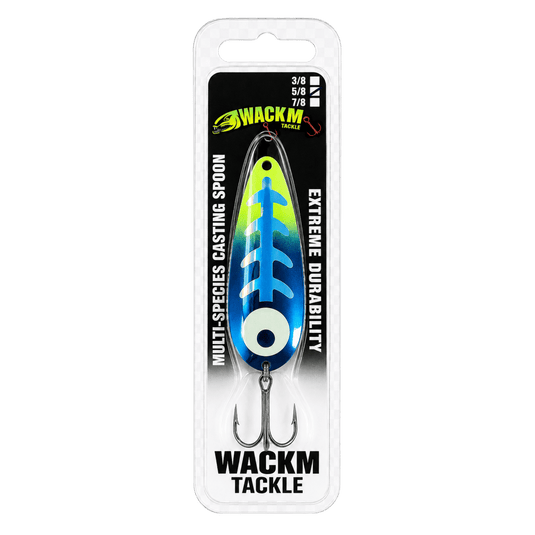 WACKM TKL CASTING SPOONS 5/8 / Blue Mongoose WackM Tackle Casting Spoon