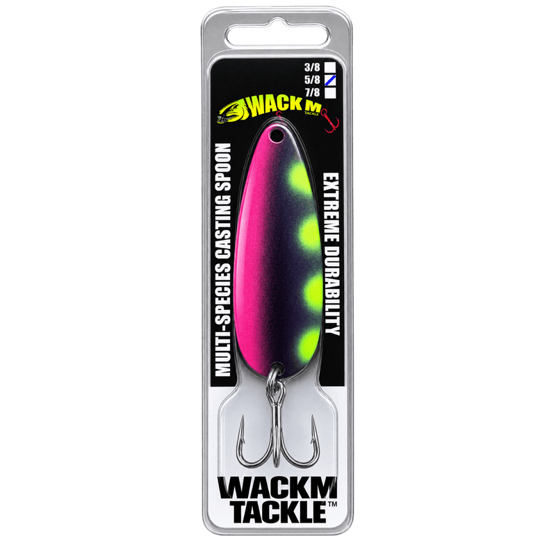 Load image into Gallery viewer, WACKM TKL CASTING SPOONS 5-8 / Blueberry Muffin WackM Tackle Casting Spoon
