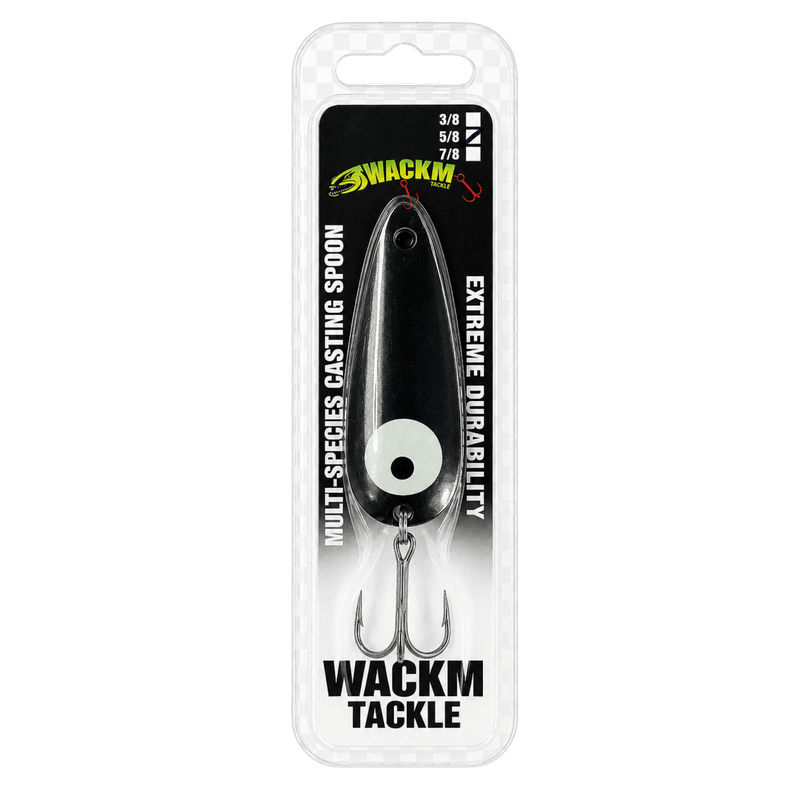 Load image into Gallery viewer, WACKM TKL CASTING SPOONS 5/8 / Carbon WackM Tackle Casting Spoon
