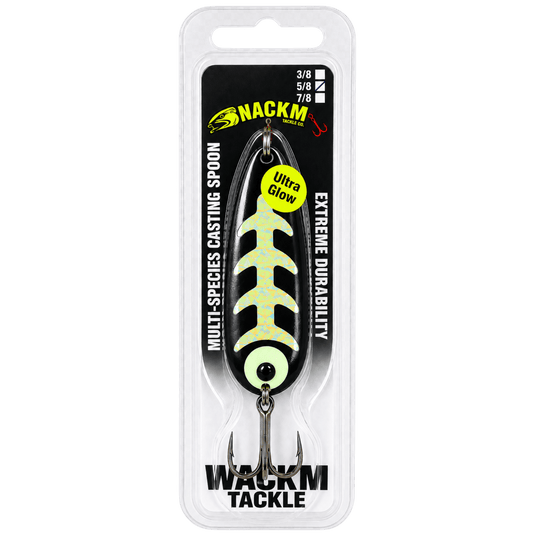 WACKM TKL CASTING SPOONS 5/8 / UG Carbon Cust WackM Tackle Casting Spoon