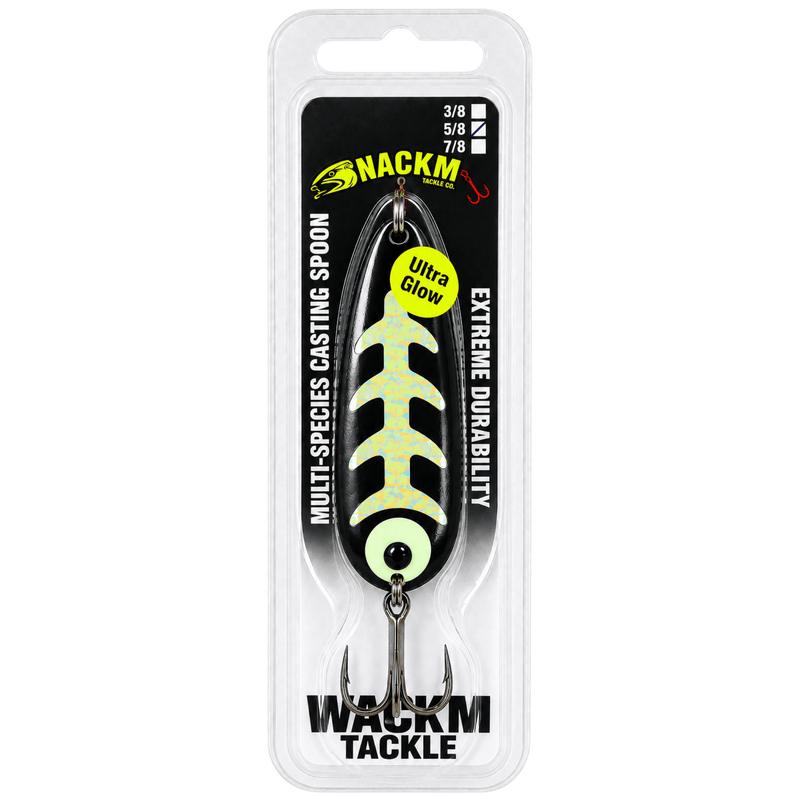Load image into Gallery viewer, WACKM TKL CASTING SPOONS 5-8 / UG Carbon Cust WackM Tackle Casting Spoon
