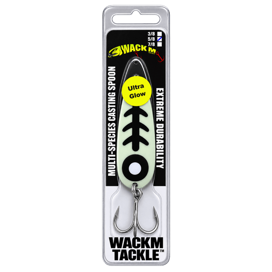 WACKM TKL CASTING SPOONS 5-8 / UG Frost Bite WackM Tackle Casting Spoon