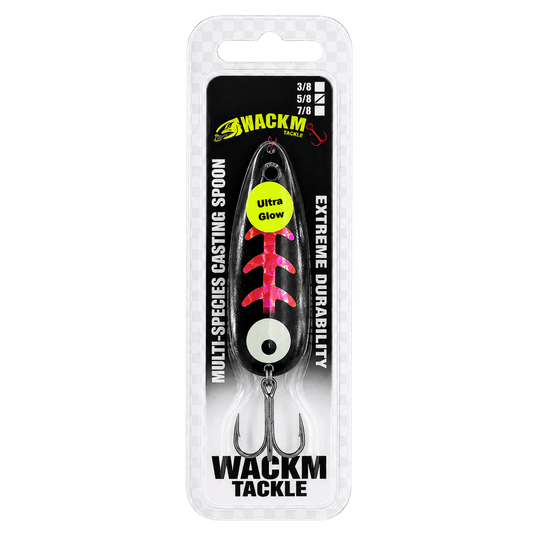 WACKM TKL CASTING SPOONS 5/8 / UG Rasp Carbon WackM Tackle Casting Spoon