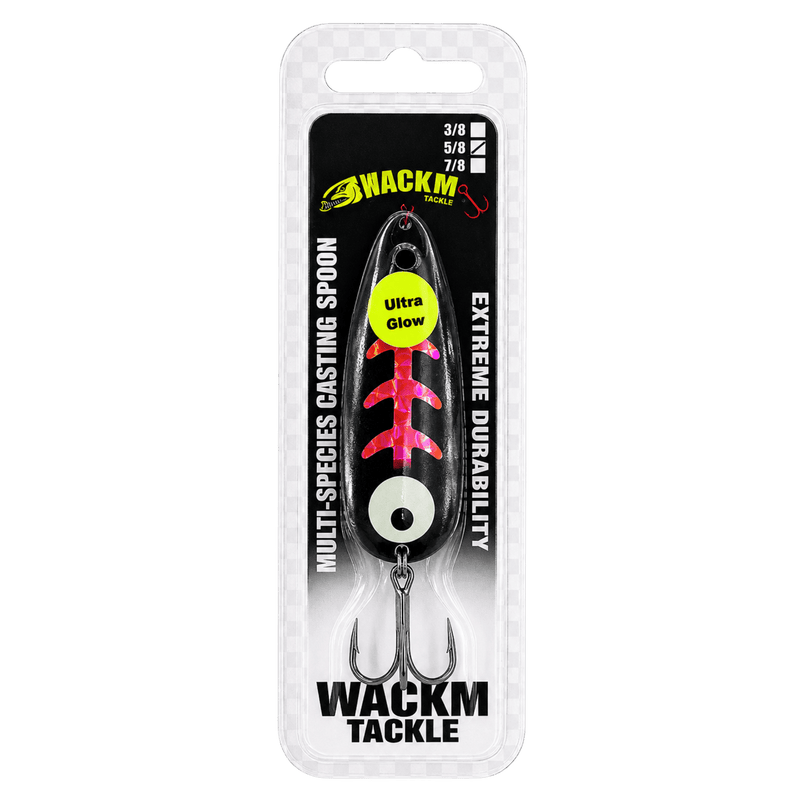 Load image into Gallery viewer, WACKM TKL CASTING SPOONS 5-8 / UG Rasp Carbon WackM Tackle Casting Spoon
