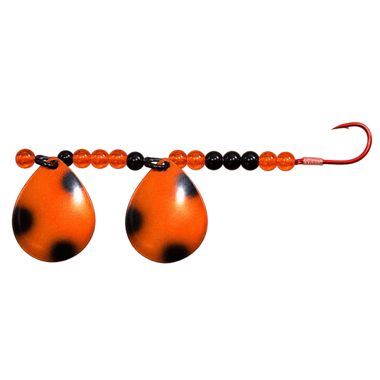 WACKM TKL DOUBLE WORM HARNESS Copper Cheetah Wack M Tackle Double Worm Harness