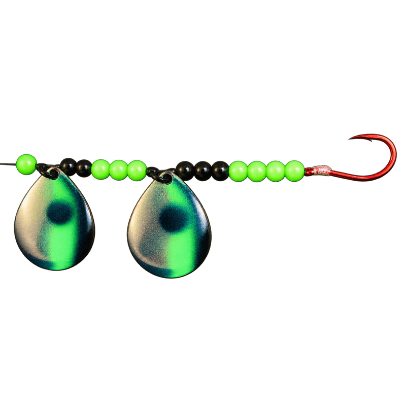 Load image into Gallery viewer, WACKM TKL DOUBLE WORM HARNESS Gator Wack M Tackle Double Worm Harness
