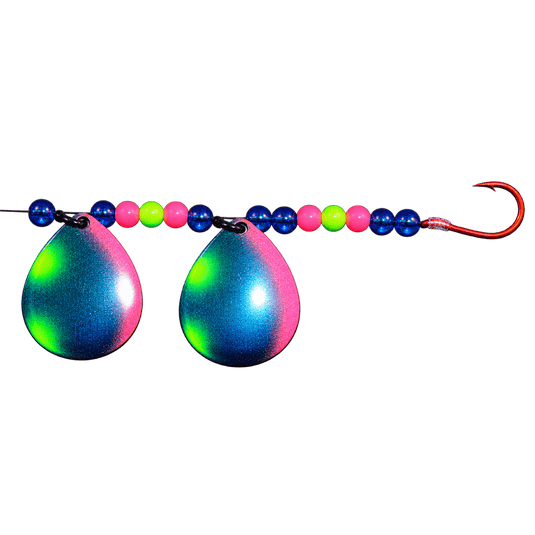 WACKM TKL DOUBLE WORM HARNESS Northern Lights Wack M Tackle Double Worm Harness