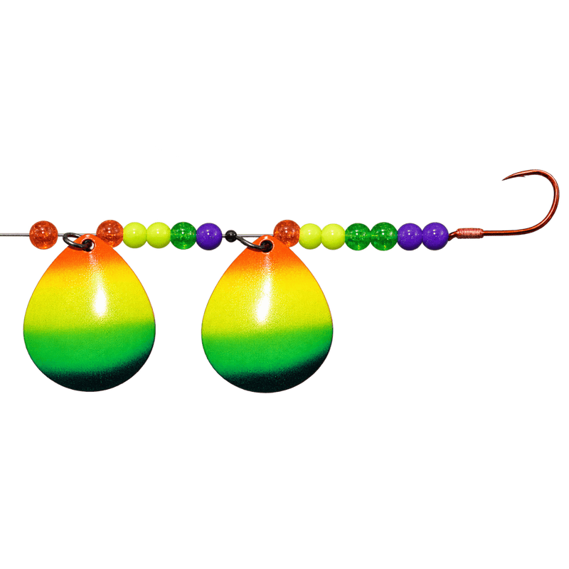 Load image into Gallery viewer, WACKM TKL DOUBLE WORM HARNESS Piston Cup Wack M Tackle Double Worm Harness
