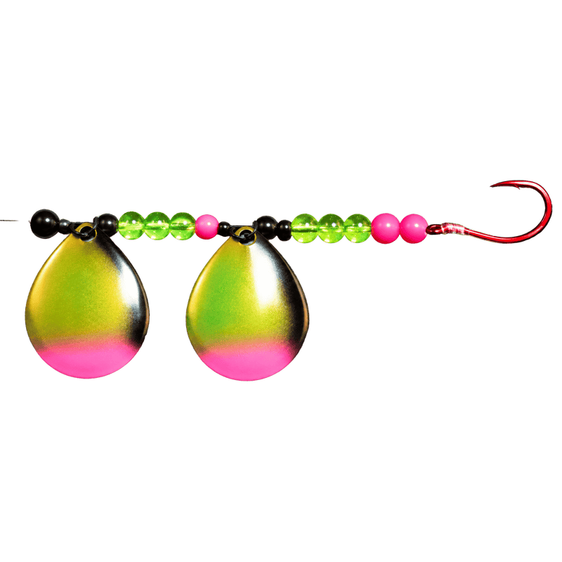 Load image into Gallery viewer, WACKM TKL DOUBLE WORM HARNESS Show Stopper Wack M Tackle Double Worm Harness
