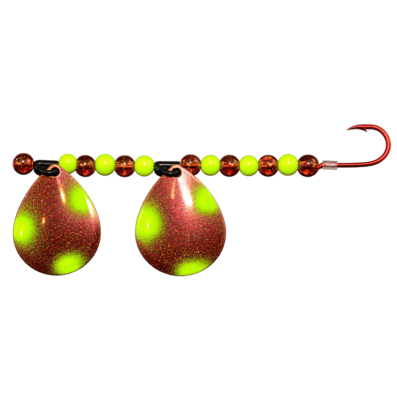 Load image into Gallery viewer, WACKM TKL DOUBLE WORM HARNESS Toxic Toad Wack M Tackle Double Worm Harness
