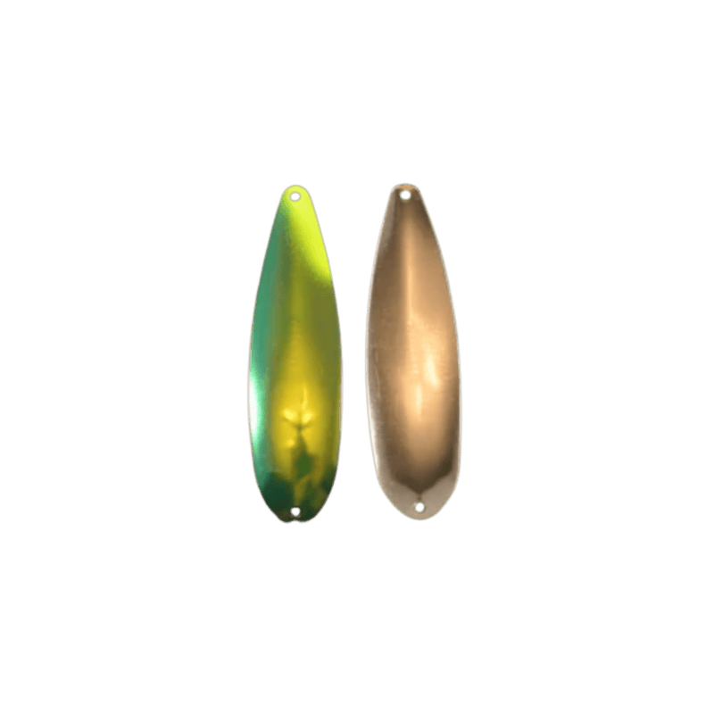 Load image into Gallery viewer, WACKM TKL TROLLING SPOONS Emerald Wack M Tackle Custom Mag Spoon
