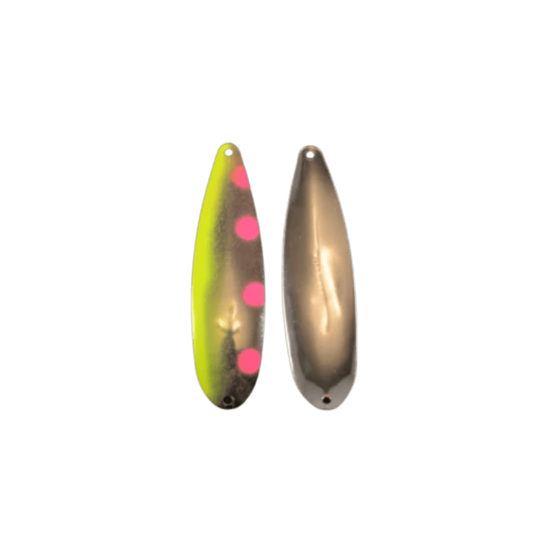 Load image into Gallery viewer, WACKM TKL TROLLING SPOONS Pink Lemonade Wack M Tackle Custom Mag Spoon
