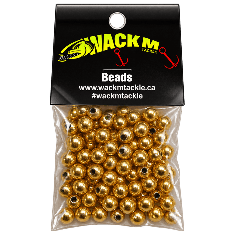 Load image into Gallery viewer, WACKM TKL WORM HARNESS Metalic Copper WackM Tackle 6mm Beads
