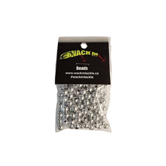 WACKM TKL WORM HARNESS Silver Wack M Tackle 6mm Beads