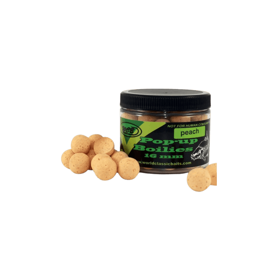 WCB CARP 16MM / Peach WCB Popup Boilies