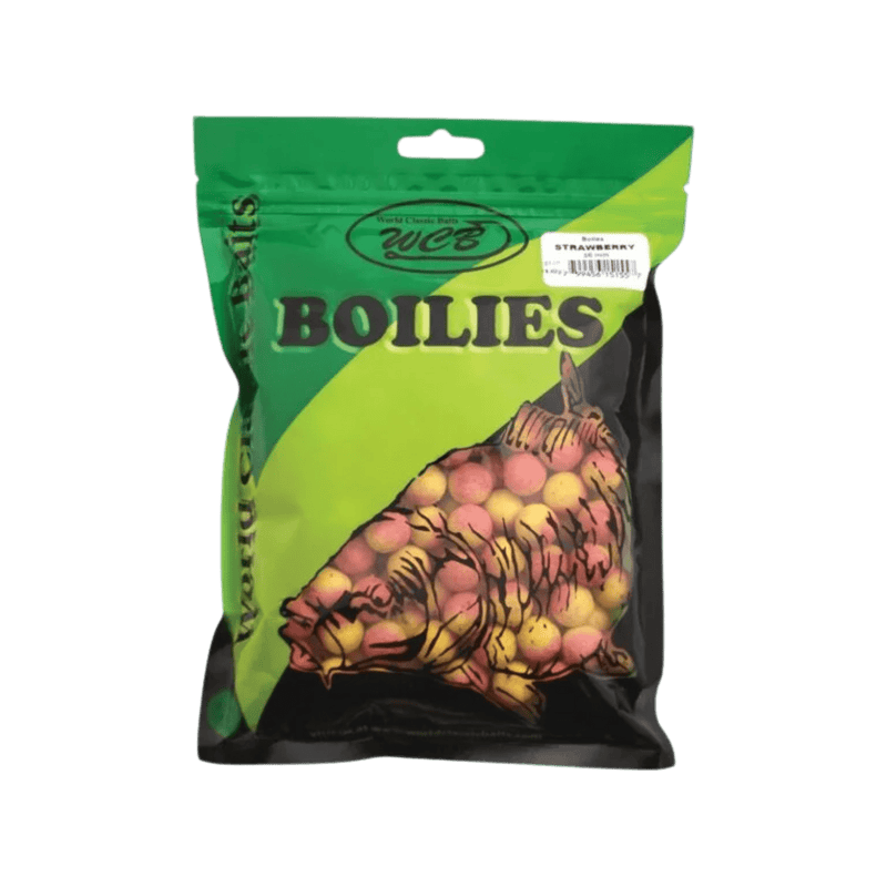 Load image into Gallery viewer, WCB CARP 16MM / Strawberry WCB Boilies 16mm
