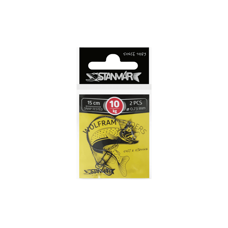 Load image into Gallery viewer, WOLFRAM TERMINAL TACKLE 15-10 Stanmar Wolfram Leaders
