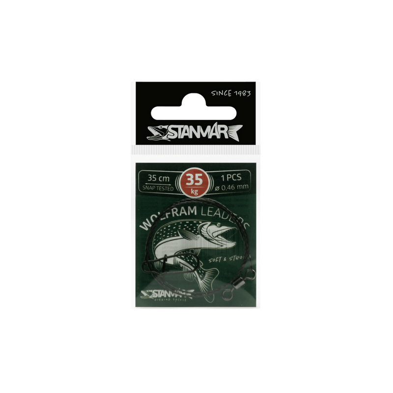 Load image into Gallery viewer, WOLFRAM TERMINAL TACKLE 35-35 Stanmar Wolfram Leaders
