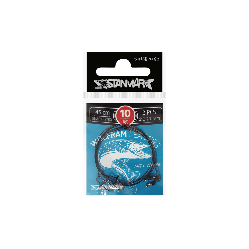 Load image into Gallery viewer, WOLFRAM TERMINAL TACKLE 45-10 Stanmar Wolfram Leaders
