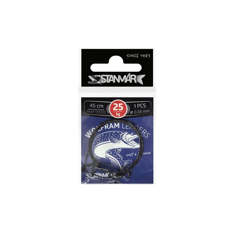 Load image into Gallery viewer, WOLFRAM TERMINAL TACKLE 45-25 Stanmar Wolfram Leaders
