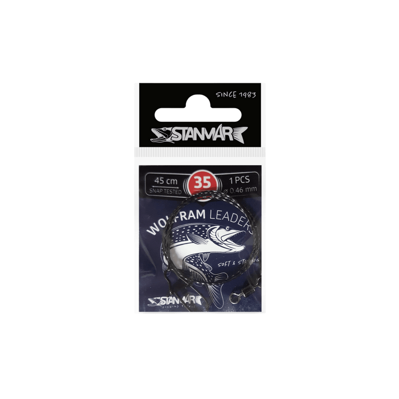 Load image into Gallery viewer, WOLFRAM TERMINAL TACKLE 45-35 Stanmar Wolfram Leaders
