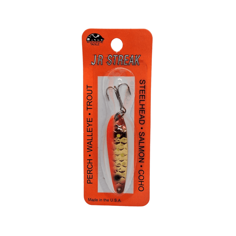 Load image into Gallery viewer, Wolverine Tackle JR Streak Spoon | Colour Acid Rain | Fishing World
