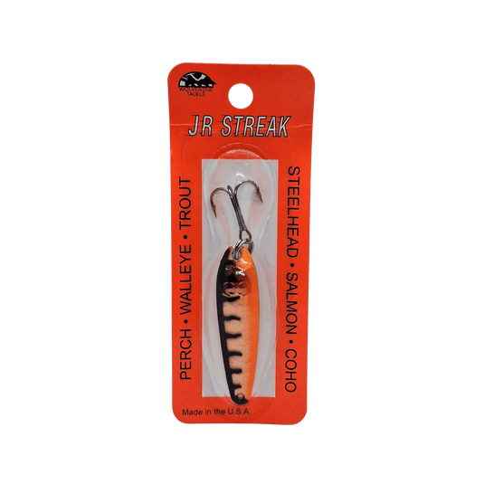 WOLVERINE ALL ICE Copper Greasy Chicken Wolverine Tackle JR Streak Spoon