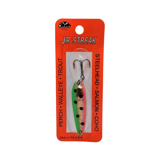 Wolverine Tackle JR Streak Spoon | Colour: Copper Watermelon | Fishing World