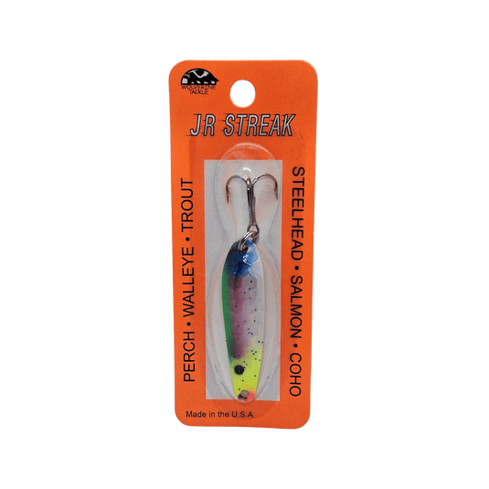Wolverine Tackle JR Streak Spoon | Colour: Erie Descent | Fishing World