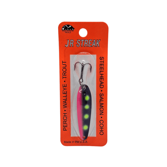 Wolverine Tackle JR Streak Spoon | Colour: Reverse Muffin | Fishing World
