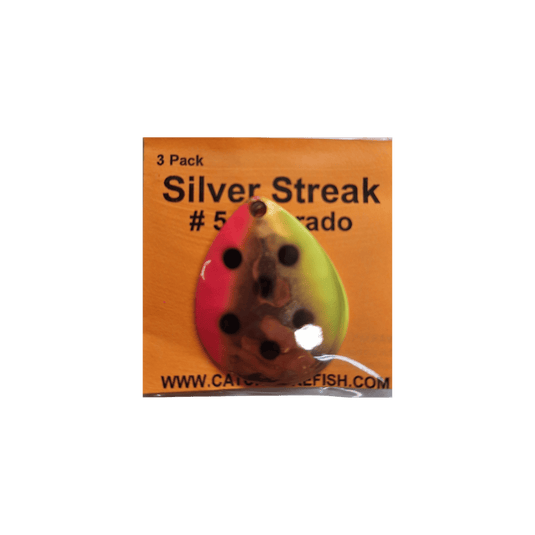 WOLVERINE WORM HARNESS Cop Ludington Melon Wolverine Tackle Silver Streak