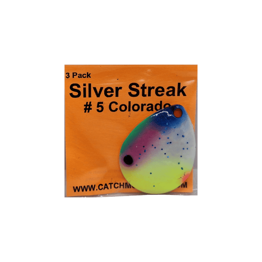 WOLVERINE WORM HARNESS Erie-descent Wolverine Tackle Silver Streak