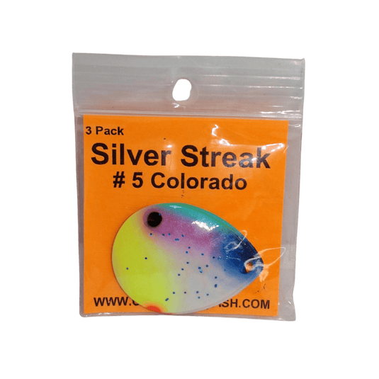 WOLVERINE WORM HARNESS Erie-descent Wolverine Tackle Silver Streak