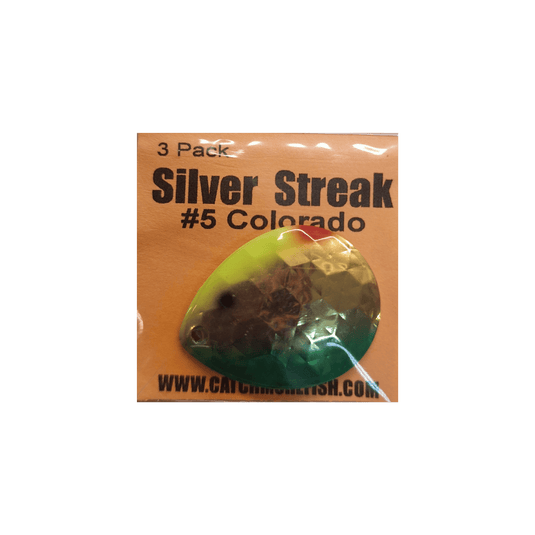 WOLVERINE WORM HARNESS Green Bubblegum Wolverine Tackle Silver Streak