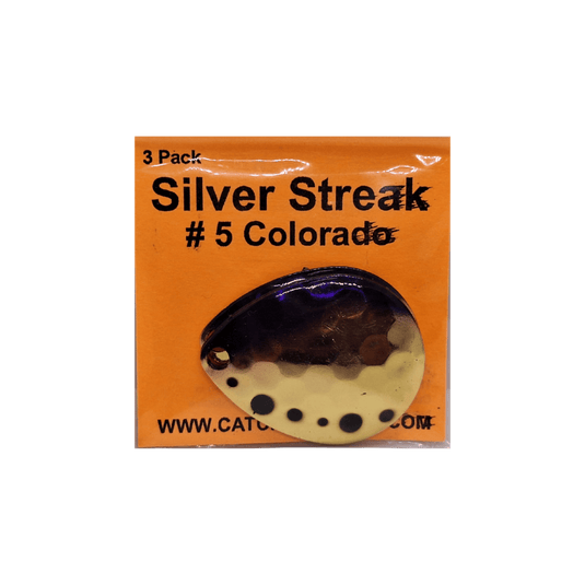 WOLVERINE WORM HARNESS Horney Toad Wolverine Tackle Silver Streak