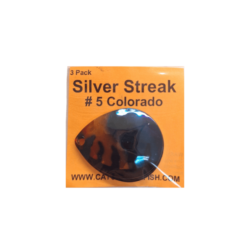 Load image into Gallery viewer, WOLVERINE WORM HARNESS Nascar Wolverine Tackle Silver Streak #5 Colorado Blade 3-pack
