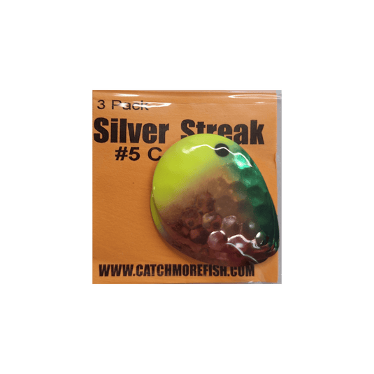 WOLVERINE WORM HARNESS Parakeet Wolverine Tackle Silver Streak