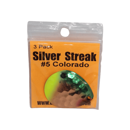 WOLVERINE WORM HARNESS Parakeet Wolverine Tackle Silver Streak