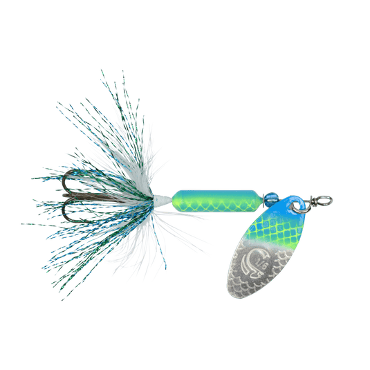 WORDENS SPINNERS 1-4 / Citrus Shad Worden's Original Rooster Tail Treble Hook