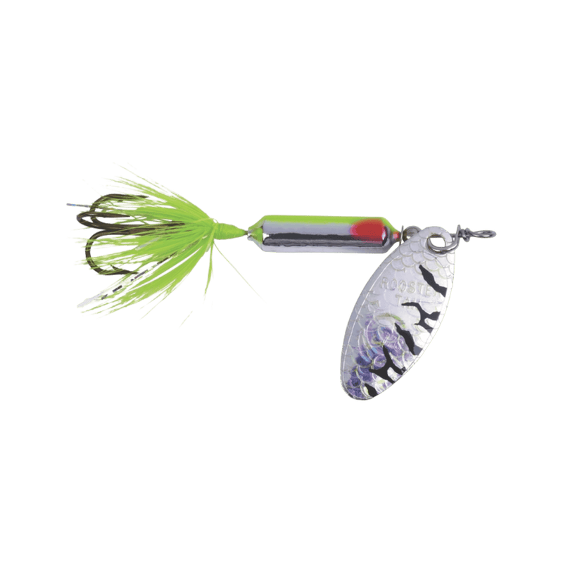 Load image into Gallery viewer, WORDENS SPINNERS 1-4 / Clown Tiger Worden's Original Rooster Tail Treble Hook
