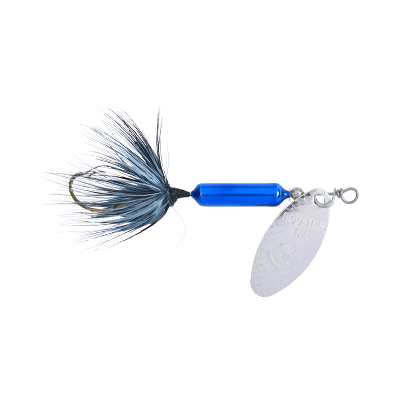 Load image into Gallery viewer, WORDENS SPINNERS 1-4oz / Metallic Blue Worden's Original Rooster Tail Single Hook
