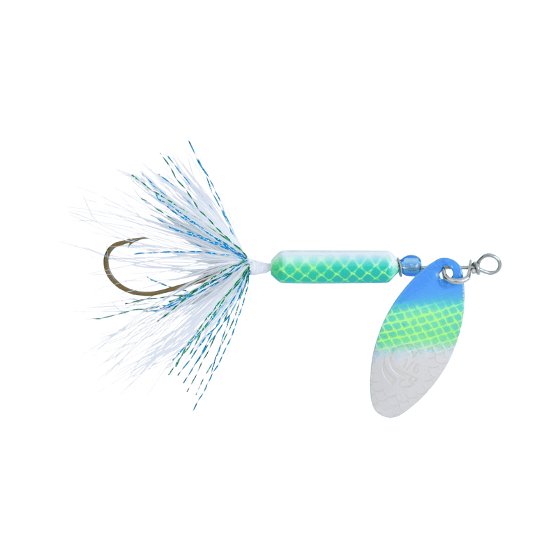 Load image into Gallery viewer, WORDENS SPINNERS 1-8oz / Citrus Shad Worden's Original Rooster Tail Single Hook
