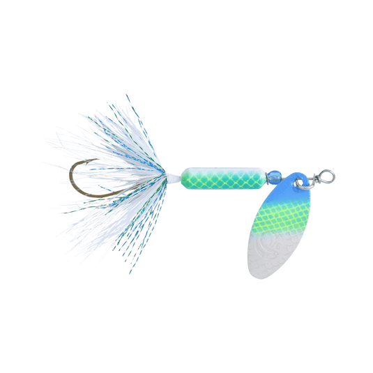 WORDENS SPINNERS 1-8oz / Citrus Shad Worden's Original Rooster Tail Single Hook