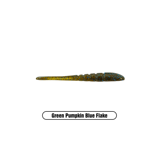 X ZONE DROP SHOT 3.25" / Grn Pump. Blue Flk X Zone Finesse Slammer 3.25"